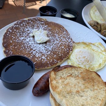 Poached Kitchen - Children's Breakfast platter (pancakes: 10/10, overall plate: 8/10) - Breakfast & Brunch Near Me - Irvine, California Poached Kitchen - Children's Breakfast platter (pancakes: 10/10, overall plate: 8/10) - Breakfast & Brunch Near Me - Irvine, California