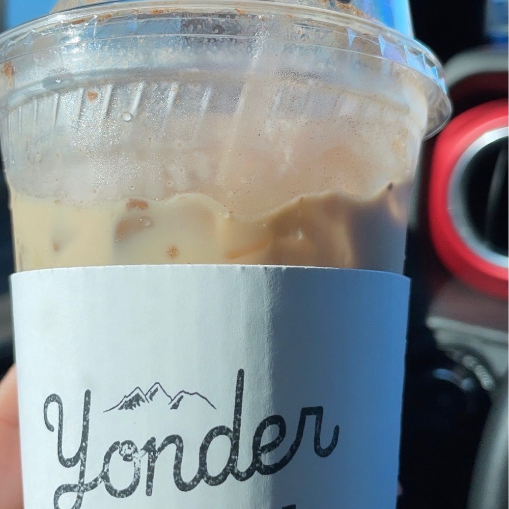 Yonder Coffee - Iced Maple cinnamon latte. Unfortunately the baked goods never make it for a picture because I devour them. Lol - Coffee & Tea Near Me - Northridge, California Yonder Coffee - Iced Maple cinnamon latte. Unfortunately the baked goods never make it for a picture because I devour them. Lol - Coffee & Tea Near Me - Northridge, California