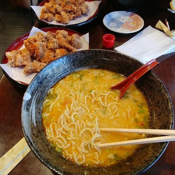 Kosuke - Popcorn chicken ramen with chicken on the side. - Ramen Near Me - Alhambra, California Kosuke - Popcorn chicken ramen with chicken on the side. - Ramen Near Me - Alhambra, California