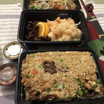 Fortune Cookies Restaurant - Top to bottom - Chop Suey, Honey Glazed Shrimp and House Fried Rice - Chinese Near Me - Seal Beach, California Fortune Cookies Restaurant - Top to bottom - Chop Suey, Honey Glazed Shrimp and House Fried Rice - Chinese Near Me - Seal Beach, California