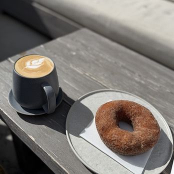 The Kitz - Latte and donut - Cafes Near Me - Park City, Utah