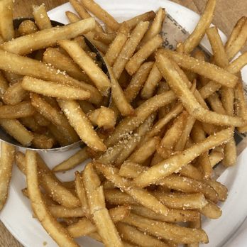 Fratellos Waterfront Restaurant - Truffle fries, it was a lot and yummy! - Bars Near Me - Appleton, Wisconsin