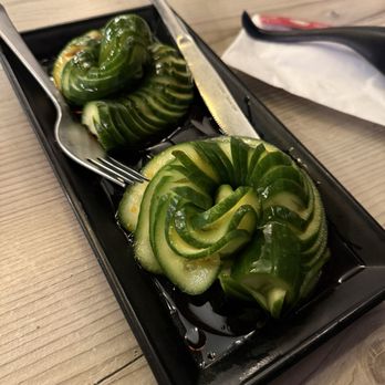 Dough Zone Dumpling House - Cupertino - Sweet & Sour Cucumber 甜辣小黄瓜 - Dim Sum Near Me - Cupertino, California Dough Zone Dumpling House - Cupertino - Sweet & Sour Cucumber 甜辣小黄瓜 - Dim Sum Near Me - Cupertino, California
