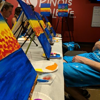 Pinot's Palette - Back at it again!!! - Paint & Sip Near Me - Pasadena, California