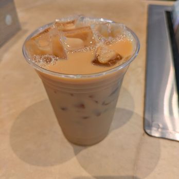 Saint Frank Coffee - Iced chai tea latte with oat milk. - Coffee & Tea Near Me - San Francisco, California Saint Frank Coffee - Iced chai tea latte with oat milk. - Coffee & Tea Near Me - San Francisco, California
