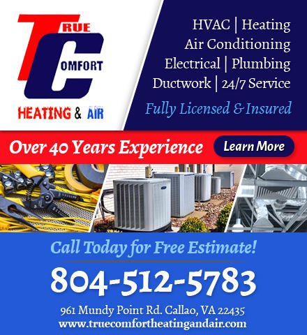 Slide of True Comfort Heating and Air