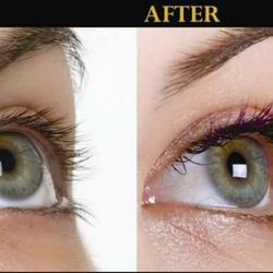 Melissa Hammonds Aesthetics - Eyelash extensions before and after