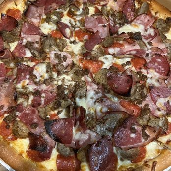 Nasry's Pizza & Grill - 16" Meat Lovers Pizza - Pizza Near Me - Orlando, Florida Nasry's Pizza & Grill - 16" Meat Lovers Pizza - Pizza Near Me - Orlando, Florida