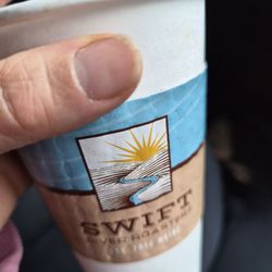 The Good Life Market - Pumpkin spice latte.  Delicious.  Made with Swift river coffee