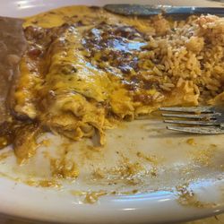 Las Flores - Cheese Enchiladas