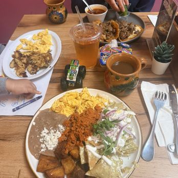 Casa Brava - Chilaquiles poblano with chorizo  Birria quesotacos - Breakfast & Brunch Near Me - National City, California