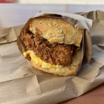 Bird Bird Biscuit - Queen Beak with Scrambled Eggs - Breakfast & Brunch Near Me - Austin, Texas