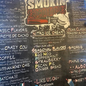 Smokin’ Scoops - the menu - Ice Cream & Frozen Yogurt Near Me - West Springfield, Massachusetts Smokin’ Scoops - the menu - Ice Cream & Frozen Yogurt Near Me - West Springfield, Massachusetts