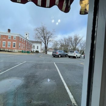 Edgartown Diner - View of parking lot - Breakfast & Brunch Near Me - Edgartown, Massachusetts