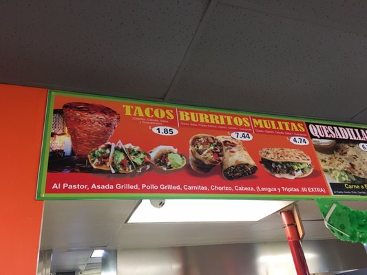 Menu photo 4 El Sinaloense Tacos and Beer Fontana, CA