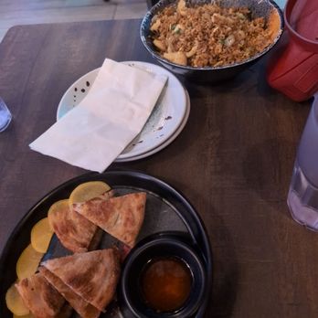 Good Chef Restaurant - Curry rice and scallion pancakes + pork belly rice(not pictured) - Asian Fusion Near Me - Miami, Florida