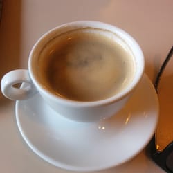 Souvenirkiosk Monument - Hot, black coffee
