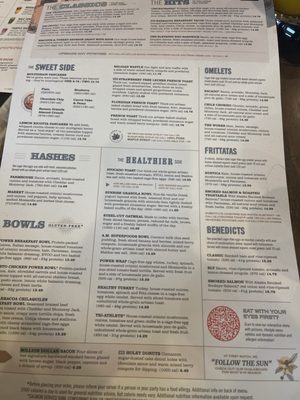 Menu photo 1 First Watch Timonium, MD Menu photo 1 First Watch Timonium, MD