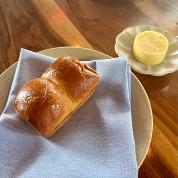 Rue Saint Marc - Bread service with salted butter....so warm and delicious! - French Near Me - Jacksonville, Florida Rue Saint Marc - Bread service with salted butter....so warm and delicious! - French Near Me - Jacksonville, Florida