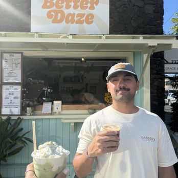 Better Daze - coconut cloud matcha & custom mushroom cortado - Coffee & Tea Near Me - Honolulu, Hawaii