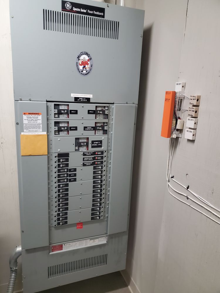 Slide of McClung's Electrical & Plumbing