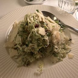 Shaved Brussels Sprouts Salad