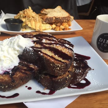 Dime Store - White walker French toast and mother of dragons omelette - Breakfast & Brunch Near Me - Detroit, Michigan