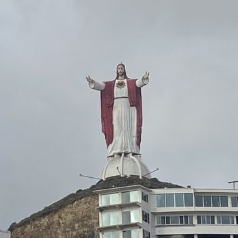 Las Rocas Resort - Creepy Jesus statue. Jesus isn't Caucasian  0/10 - Day Spas Near Me - Rosarito, BCN