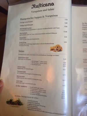 Menu photo 4 Rusticana Munich, BY Menu photo 4 Rusticana Munich, BY