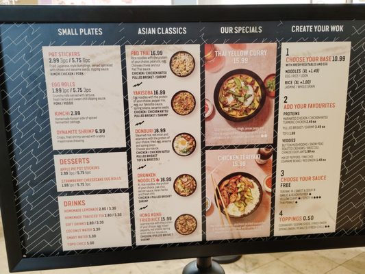 Menu photo 1 Wok To Walk Las Vegas, NV
