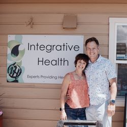 Integrative Health - Owner and Founder of Integrative Health, Brian Bowen with his wife