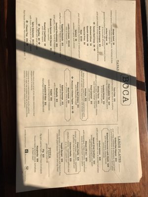 Menu photo 4 Boca Hickory, NC