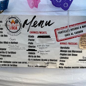La Parrilla Loca - Menu (May 2025) - Food Stands Near Me - Oakland, California La Parrilla Loca - Menu (May 2025) - Food Stands Near Me - Oakland, California