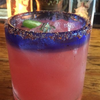 Licha's Cantina - Lupita - watermelon infused tequila, combier, agave, lime, jalapeno - Bars Near Me - Austin, Texas Licha's Cantina - Lupita - watermelon infused tequila, combier, agave, lime, jalapeno - Bars Near Me - Austin, Texas