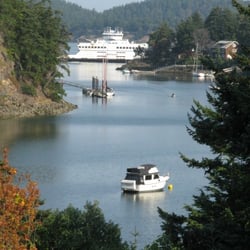 Saturna Lodge - Sit on the deck and soak up the views.