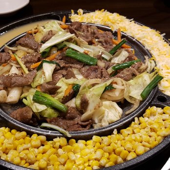 Ta Bom Korean Cuisine - Bugogi beef with added cheese - Korean Near Me - Coquitlam, British Columbia