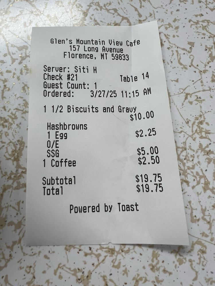 Glen's Cafe Logo