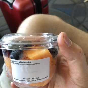 Pret A Manger - Cantaloupe and blueberry pot - Coffee & Tea Near Me - Los Angeles, California Pret A Manger - Cantaloupe and blueberry pot - Coffee & Tea Near Me - Los Angeles, California