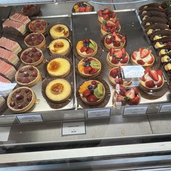 Champagne Bakery - chocolate raspberry tart (underfilled), lemon tart, and fruit tart - Bakeries Near Me - San Diego, California Champagne Bakery - chocolate raspberry tart (underfilled), lemon tart, and fruit tart - Bakeries Near Me - San Diego, California