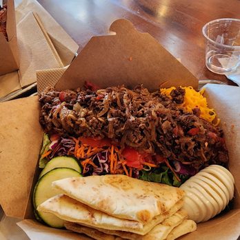 Hen & Heifer - Heifer Salad (meat is mixed-in with onions and peppers) - American Near Me - Pomona, California Hen & Heifer - Heifer Salad (meat is mixed-in with onions and peppers) - American Near Me - Pomona, California