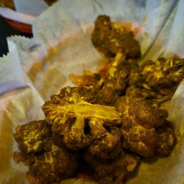 Buffalo cauliflower. Wasn't a fan. Wouldn't get this again. Buffalo cauliflower. Wasn't a fan. Wouldn't get this again.