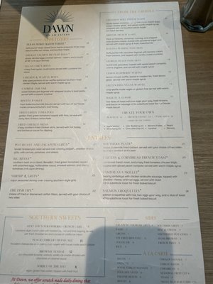 Menu photo 5 Dawn AM Eatery Chicago, IL Menu photo 5 Dawn AM Eatery Chicago, IL