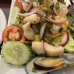 Spicy Seafood Salad