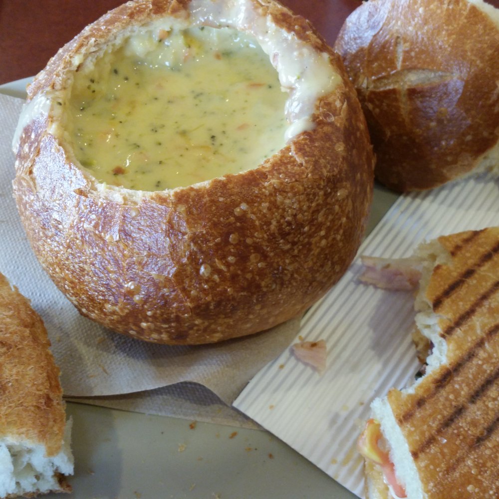 Panera Bread - Today was my first time trying the chicken frontega...it was recommended to me by the cashier today and it was delicious!!! - Sandwiches Near Me - Champaign, Illinois