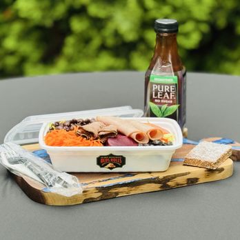 Reds Rolls - Cold cut salad bowl, paired with. Pure leaf Iced tea and a Choccy coco slice. - Bakeries Near Me - Roselle, Illinois Reds Rolls - Cold cut salad bowl, paired with. Pure leaf Iced tea and a Choccy coco slice. - Bakeries Near Me - Roselle, Illinois