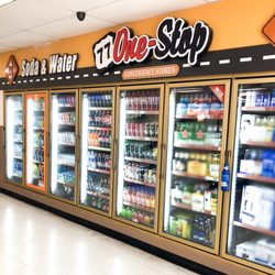 Valero - Cold beer, energy drink, sodas and water.
