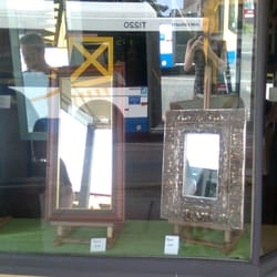Latrobe Artspace - You can stand out the front of the store and catch yourself in your own photo.