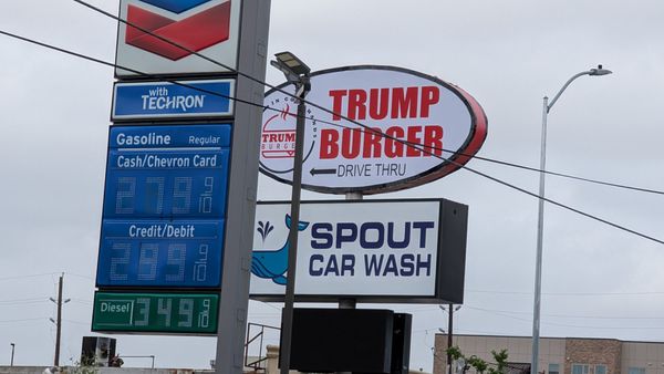trump burger by null