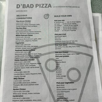 Pine Grove Pizza - Pizza menu - Pizza Near Me - Pine Grove, California