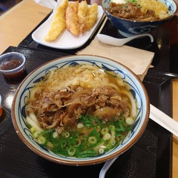 Marugame Udon - Cold and hot beef options - Japanese Near Me - Honolulu, Hawaii
